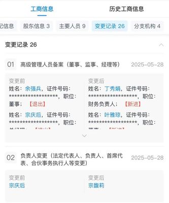 宗馥莉接任娃哈哈实业、董事长，拓展针纺织品销售新篇章